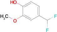 4-(Difluoromethyl)-2-methoxyphenol