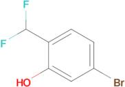 5-Bromo-2-(difluoromethyl)phenol