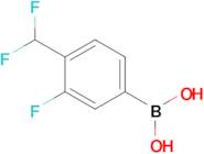 (4-(Difluoromethyl)-3-fluorophenyl)boronic acid