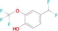 4-(Difluoromethyl)-2-(trifluoromethoxy)phenol