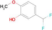 5-(Difluoromethyl)-2-methoxyphenol