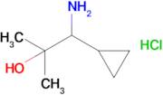 1-Amino-1-cyclopropyl-2-methylpropan-2-ol hydrochloride