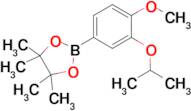 2-(3-Isopropoxy-4-methoxyphenyl)-4,4,5,5-tetramethyl-1,3,2-dioxaborolane