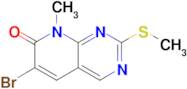 6-Bromo-8-methyl-2-(methylthio)pyrido[2,3-d]pyrimidin-7(8H)-one