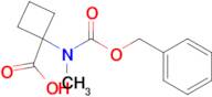 1-(((Benzyloxy)carbonyl)(methyl)amino)cyclobutane-1-carboxylic acid