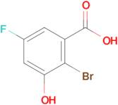 2-Bromo-5-fluoro-3-hydroxybenzoic acid