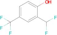 2-(Difluoromethyl)-4-(trifluoromethyl)phenol