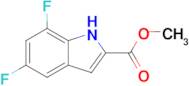 Methyl 5,7-difluoro-1H-indole-2-carboxylate