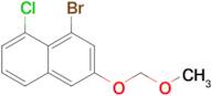 1-Bromo-8-chloro-3-(methoxymethoxy)naphthalene