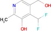 4-(Difluoromethyl)-5-(hydroxymethyl)-2-methylpyridin-3-ol