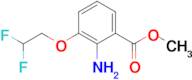 Methyl 2-amino-3-(2,2-difluoroethoxy)benzoate