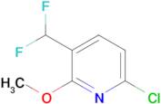 6-Chloro-3-(difluoromethyl)-2-methoxypyridine