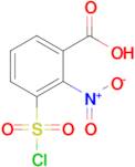 3-(Chlorosulfonyl)-2-nitrobenzoic acid