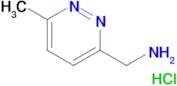 (6-Methylpyridazin-3-yl)methanamine hydrochloride