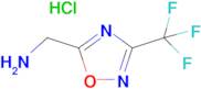 (3-(Trifluoromethyl)-1,2,4-oxadiazol-5-yl)methanamine hydrochloride