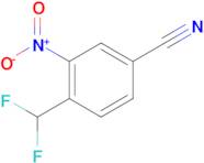 4-(Difluoromethyl)-3-nitrobenzonitrile