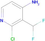 2-Chloro-3-(difluoromethyl)pyridin-4-amine