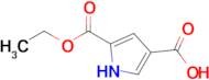 5-(Ethoxycarbonyl)-1H-pyrrole-3-carboxylic acid