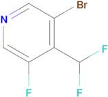 3-Bromo-4-(difluoromethyl)-5-fluoropyridine