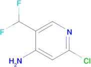 2-Chloro-5-(difluoromethyl)pyridin-4-amine