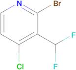 2-Bromo-4-chloro-3-(difluoromethyl)pyridine