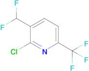 2-Chloro-3-(difluoromethyl)-6-(trifluoromethyl)pyridine