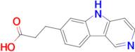 3-(5H-Pyrido[4,3-b]indol-7-yl)propanoic acid