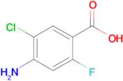 4-Amino-5-chloro-2-fluorobenzoic acid