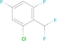 1-Chloro-2-(difluoromethyl)-3,5-difluorobenzene