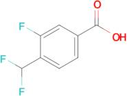 4-(Difluoromethyl)-3-fluorobenzoic acid