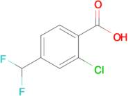 2-Chloro-4-(difluoromethyl)benzoic acid