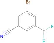 3-Bromo-5-(difluoromethyl)benzonitrile