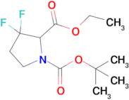 1-tert-Butyl 2-ethyl 3,3-difluoropyrrolidine-1,2-dicarboxylate