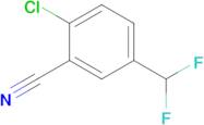 2-Chloro-5-(difluoromethyl)benzonitrile
