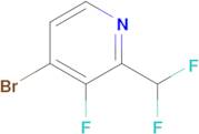 4-Bromo-2-(difluoromethyl)-3-fluoropyridine