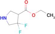 Ethyl 4,4-difluoropyrrolidine-3-carboxylate