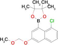 2-(8-Chloro-3-(methoxymethoxy)naphthalen-1-yl)-4,4,5,5-tetramethyl-1,3,2-dioxaborolane