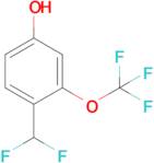 4-(Difluoromethyl)-3-(trifluoromethoxy)phenol