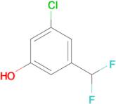 3-Chloro-5-(difluoromethyl)phenol