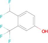 4-(Difluoromethyl)-3-(trifluoromethyl)phenol