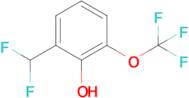 2-(Difluoromethyl)-6-(trifluoromethoxy)phenol