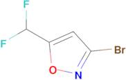 3-Bromo-5-(difluoromethyl)isoxazole