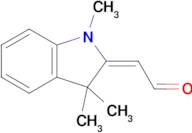 (E)-2-(1,3,3-Trimethylindolin-2-ylidene)acetaldehyde