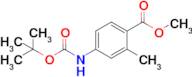 Methyl 4-((tert-butoxycarbonyl)amino)-2-methylbenzoate