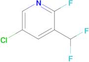 5-Chloro-3-(difluoromethyl)-2-fluoropyridine