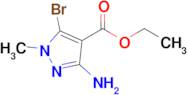 Ethyl 3-amino-5-bromo-1-methyl-1H-pyrazole-4-carboxylate