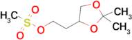 2-(2,2-Dimethyl-1,3-dioxolan-4-yl)ethyl methanesulfonate