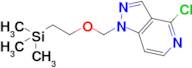 4-Chloro-1-((2-(trimethylsilyl)ethoxy)methyl)-1H-pyrazolo[4,3-c]pyridine