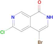 4-Bromo-6-chloro-2,7-naphthyridin-1(2H)-one