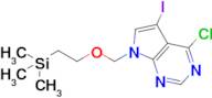 4-Chloro-5-iodo-7-((2-(trimethylsilyl)ethoxy)methyl)-7H-pyrrolo[2,3-d]pyrimidine